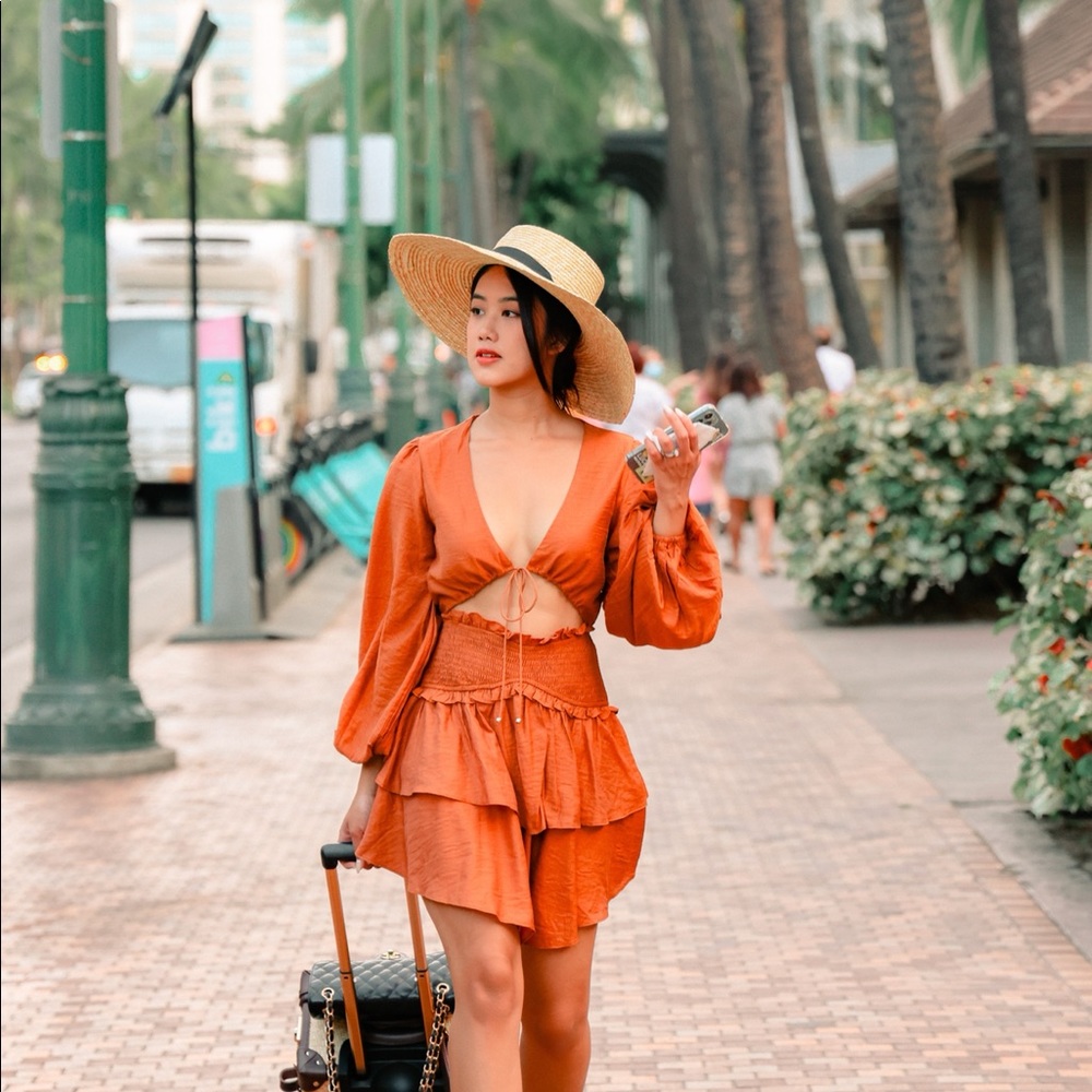 Fortunate One - Pride of Pride Dress Tan